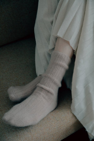 【suana】cashmere socks
